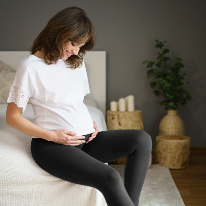 Tamprės nėščiosioms "Comfy black"