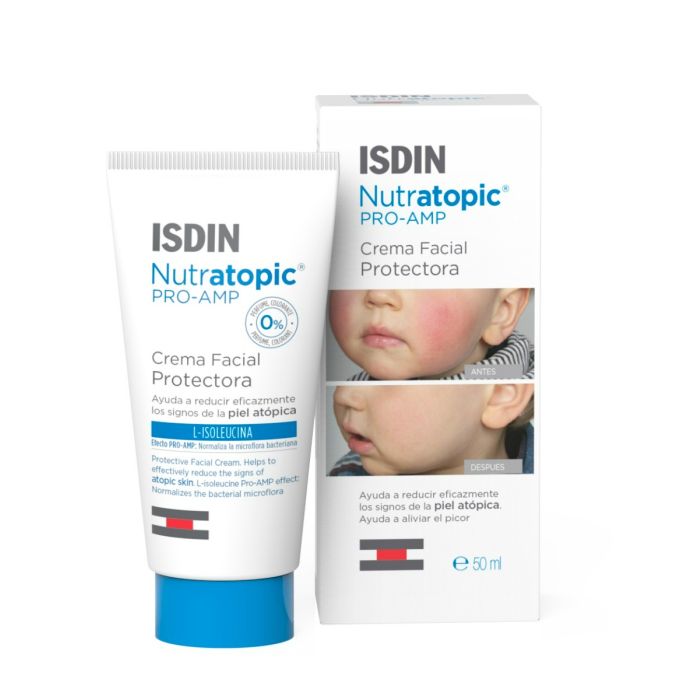 ISDIN apsauginis veido kremas NUTRATOPIC PRO-AMP, nuo 5 mėn., 50 ml