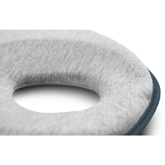 Pagalvė kūdikiui nuo nugulėjimo 22x22 cm grafito spalvos