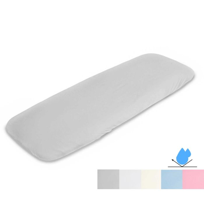 Neperšlampama paklodė su guma lopšiukui 50x82 (galima rinktis spalvą)