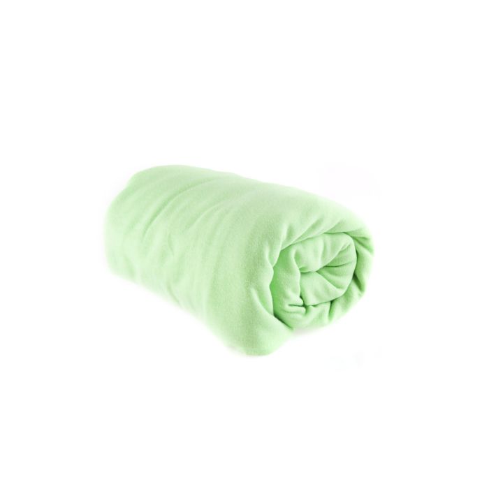 Paklodė su guma vežimėliui 75x35cm žalios sp.