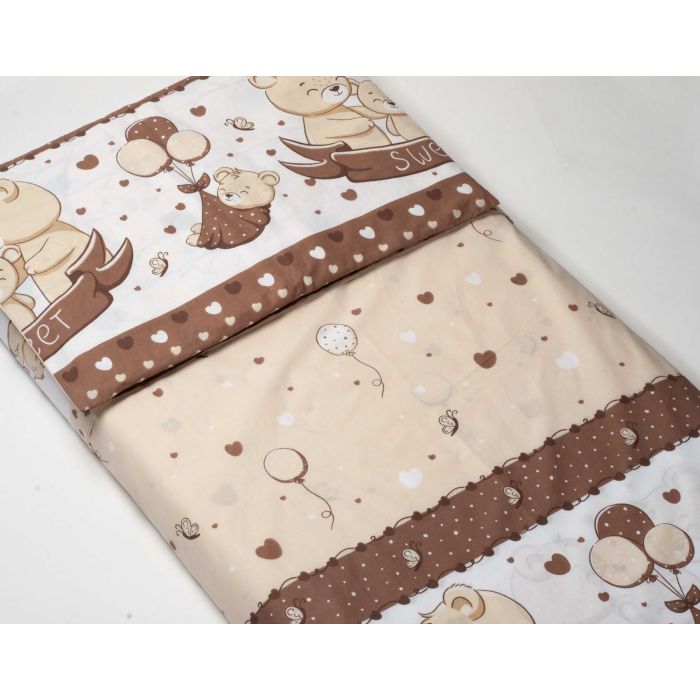 Patalynė kūdikiams 135x100 "Sweet bears" 