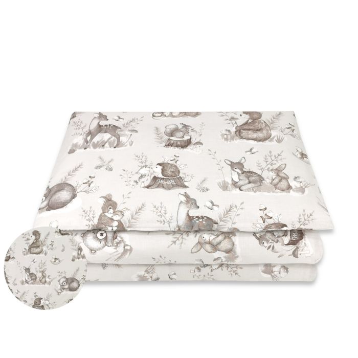 Patalynė kūdikiams 135x100 "Forest calm" 