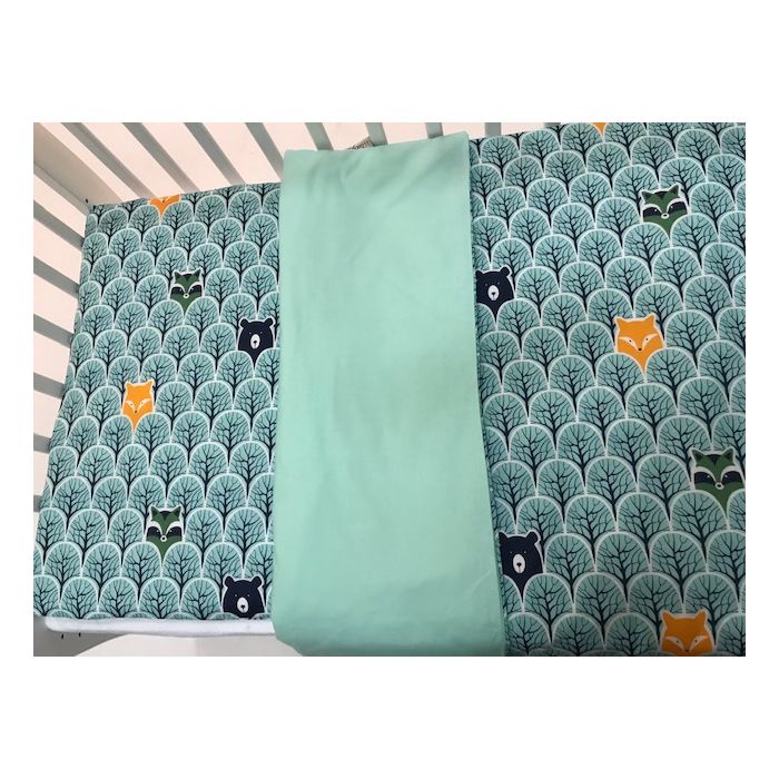 Patalynė kūdikio lopšiukui 80x70cm "KUKU" 