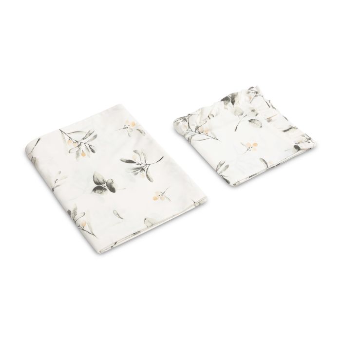 Patalynė kūdikiui 135x100 "Olive" su klostėmis