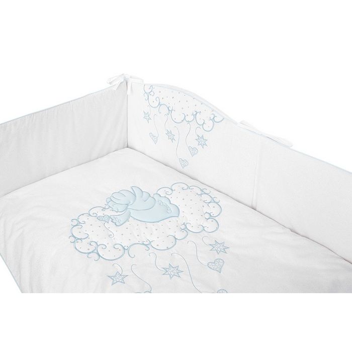 Patalynė kūdikiams su apsaugėlėmis "Angels" su aplikacija