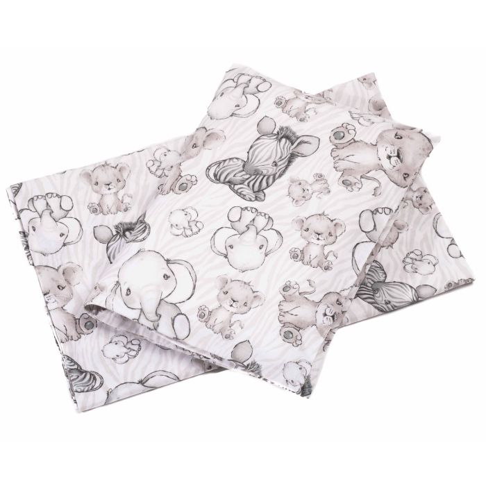 Patalynė kūdikio lopšiukui 80x70cm "Lion" pilka 