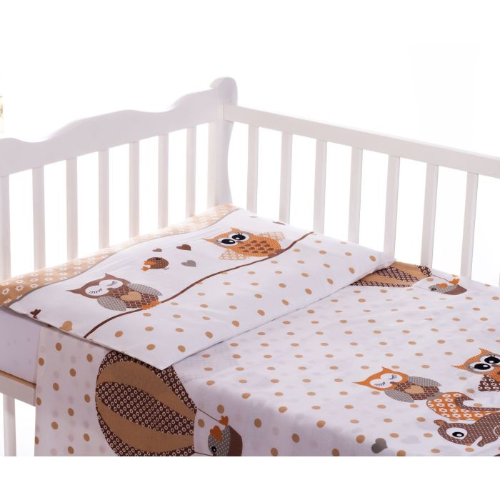 Patalynė kūdikiams 135x100 "OWL" 