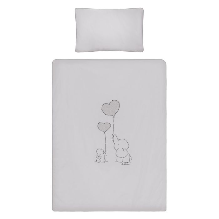 Patalynė kūdikiams su apsaugėlėmis "Amigo"  pilka