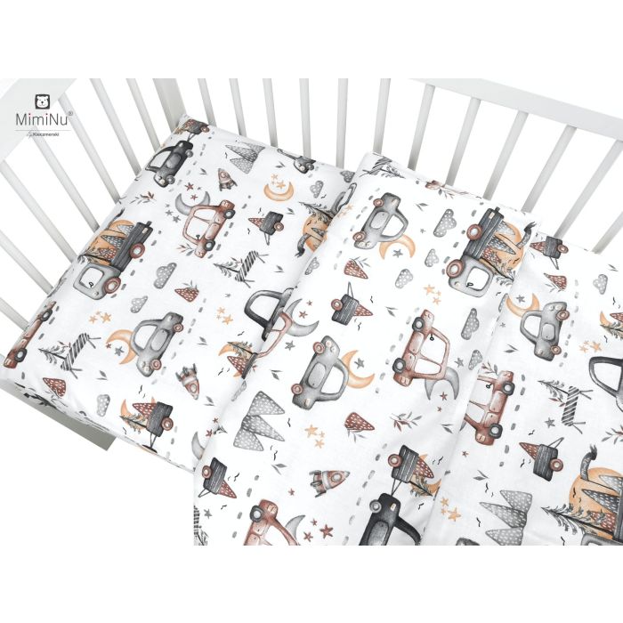 6 dalių kraitelis kūdikiui "On road grey"