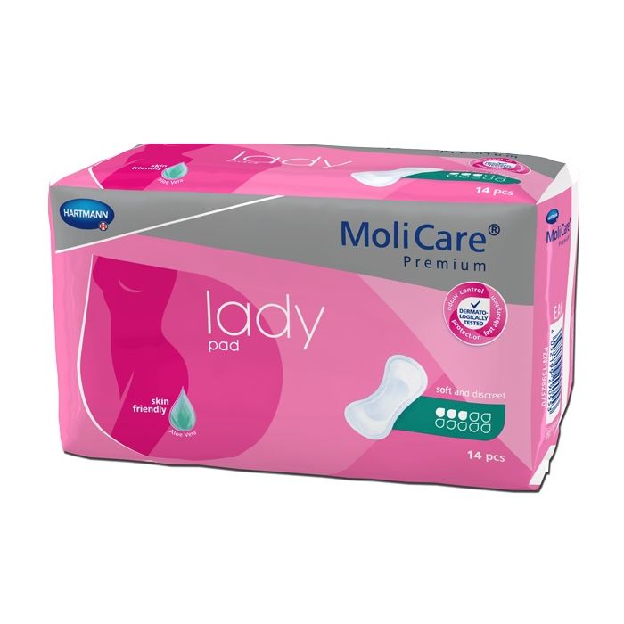 Molicare Premium 3D įklotai po gimdymo (urologiniai) 14vnt