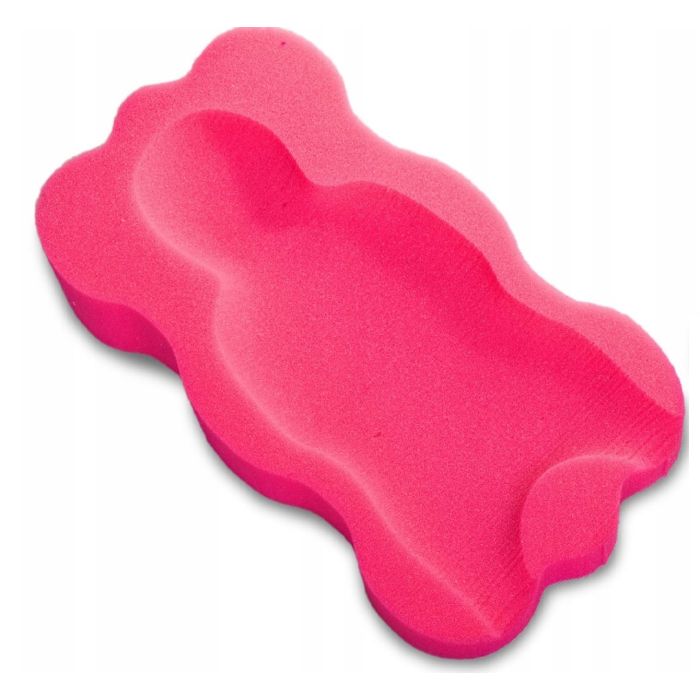 Įdėklas kūdikio vonelei MIDI 0+ rožinis su antytėmis