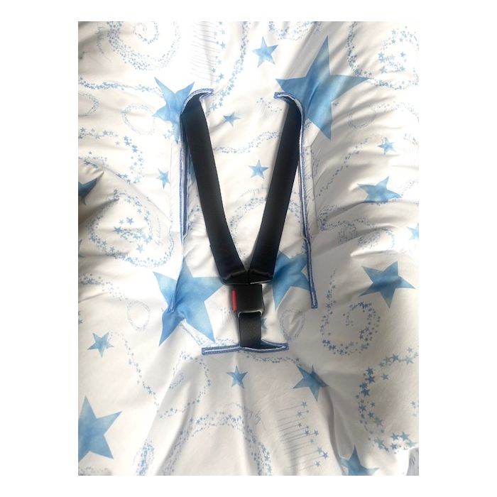 Pledas vokelis automobilinei kėdutei "Stars" 90x90 cm