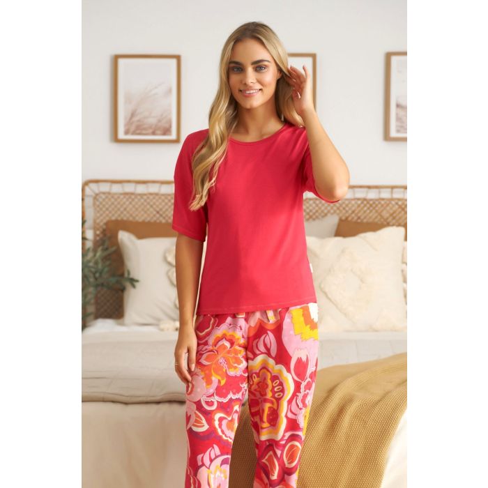 Pižama moterims "Capri flowers" 