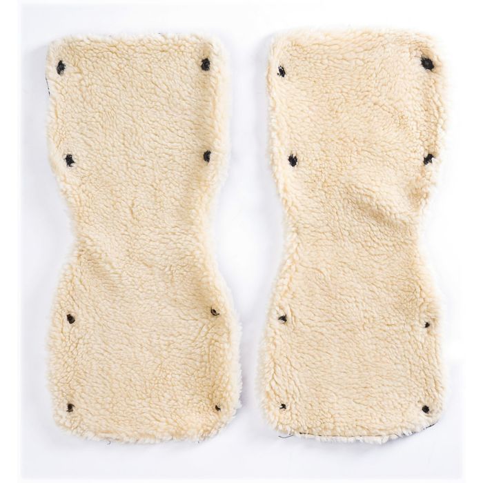 Pirštinės-mova vežimėliui ar rogėms "Winter+" pilkos spalvos