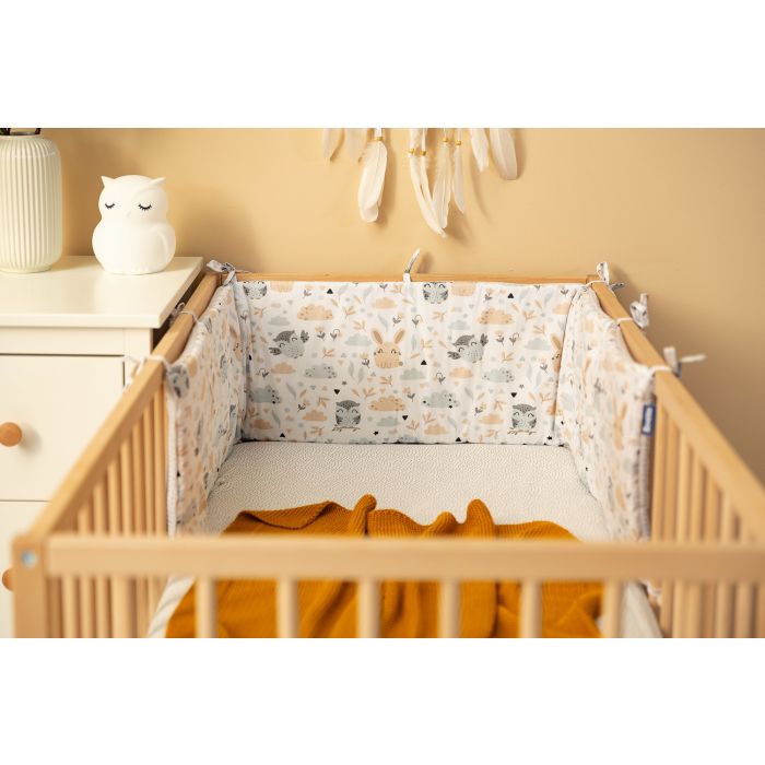 Lovytės apsaugėlė 180 cm "Waffle Owl" 