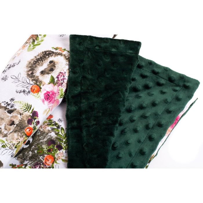 Pledas kūdikiui "Sweetheart" 100x75cm  žalias