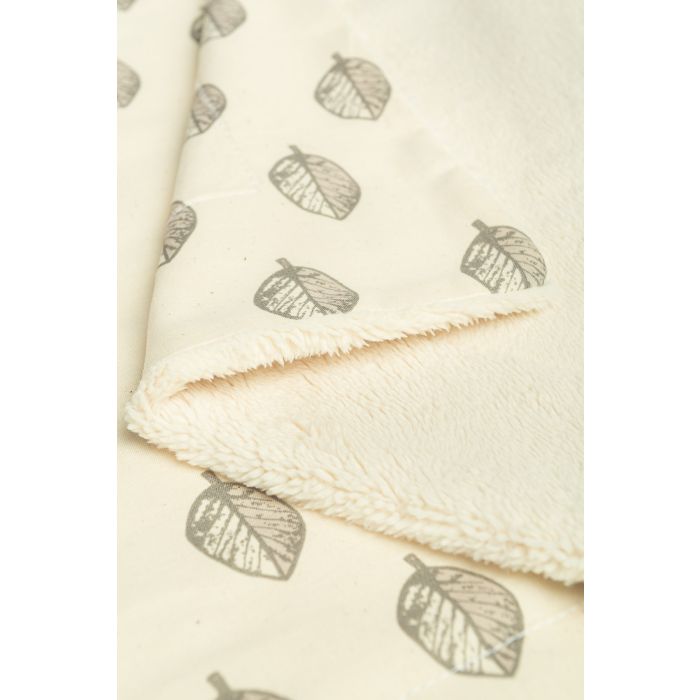 Pledas kūdikiui "Silky eco" 100x80 cm leaf