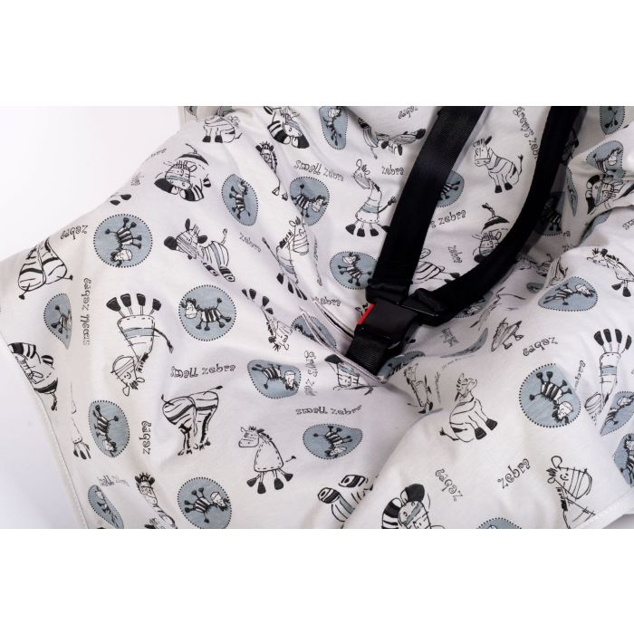 Pledas automobilinei kėdutei "Zebra" 80x80 cm out of stock