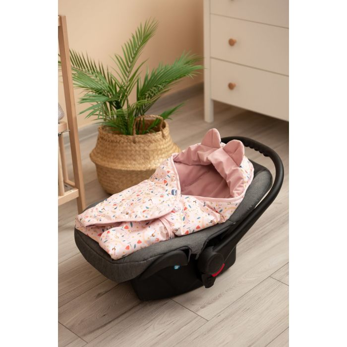 Pledas automobilinei kėdutei "Pony" 90x90 cm