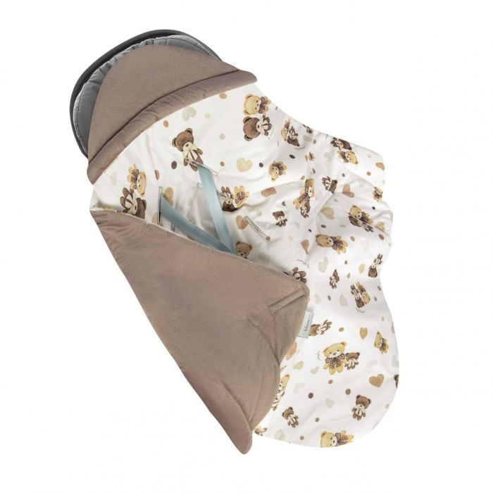 Pledas vokelis automobilinei kėdutei "Petit" 90x90 cm