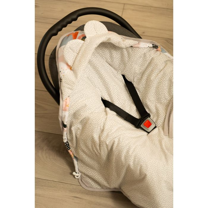 Pledas - vokelis automobilinei kėdutei "Art" 90x90 cm