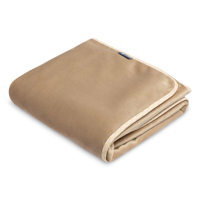 Pledas kūdikiui "Silky velvet" 100x80 cm bežinės spalvos