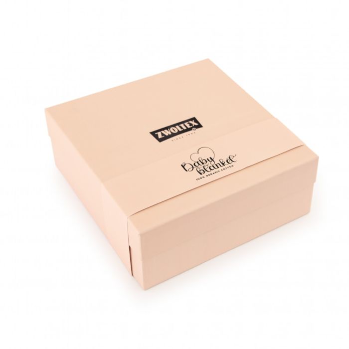 Minkštas veliūrinis pledas kūdikiui "BUNNIES" 80x100 cm 