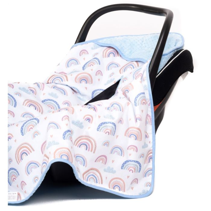 Pledas automobilinei kėdutei "Rainbow" 80x80 cm out of stock