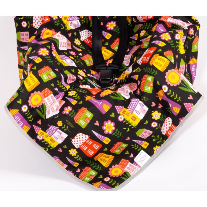 Pledas automobilinei kėdutei "HOME SWEET HOME" 80x80 cm