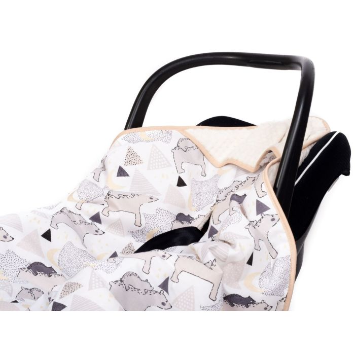 Pledas automobilinei kėdutei "Mama umka" 80x80 cm