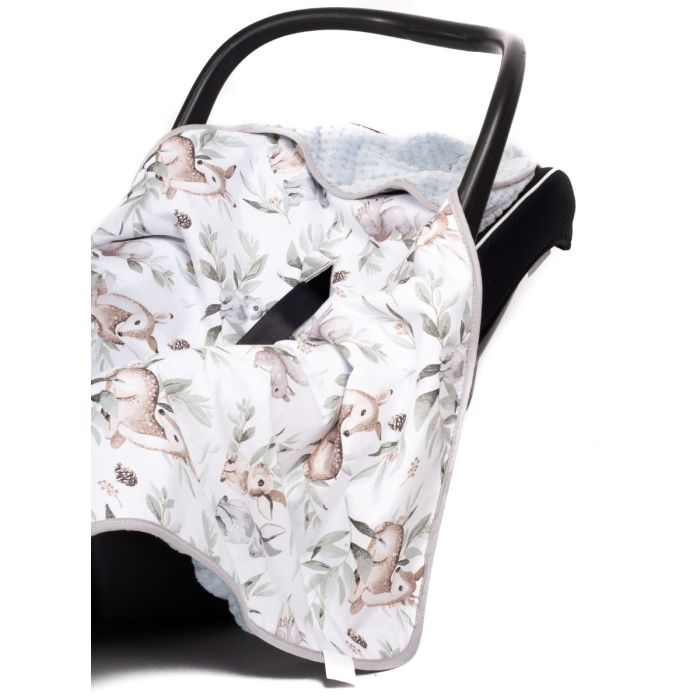 Pledas automobilinei kėdutei "Deer" 80x80 cm