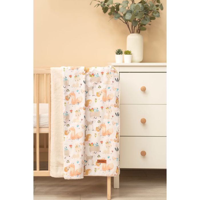 Pledas kūdikiui "Silky" 100x80 cm su Best friend raštu