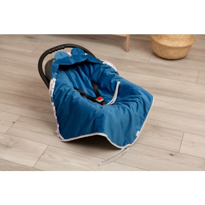 Pledas - vokelis automobilinei kėdutei "Dino" 90x90 cm