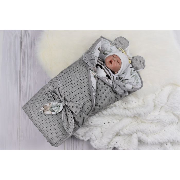 Vokelis - kilimėlis 2in1 kūdikiui "Deer" skersmuo 88 cm