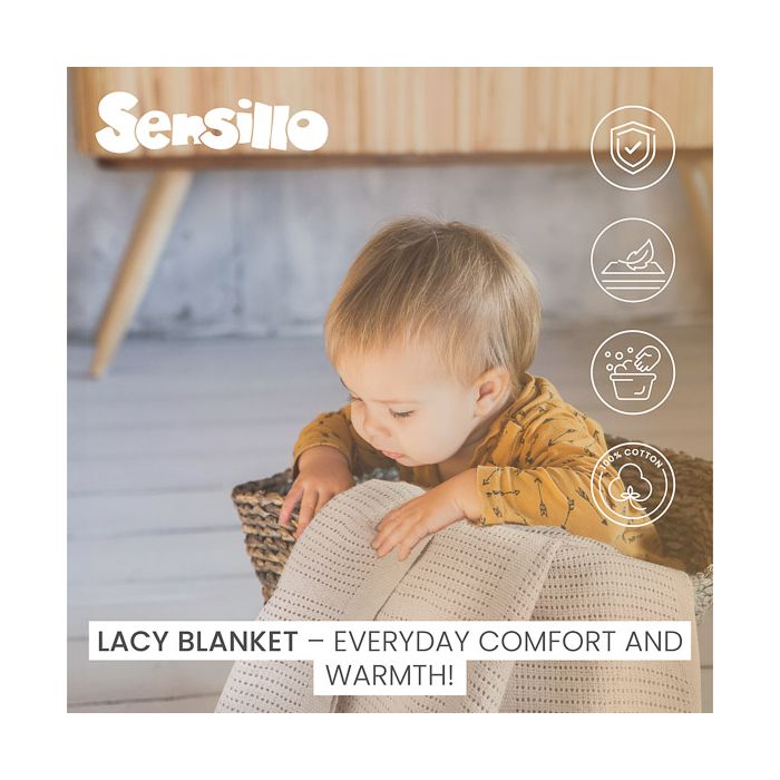 Pledas kūdikiui "Molly natural" 110x70 cm 