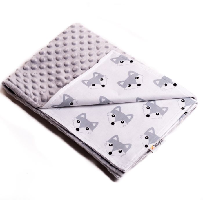 Pledas kūdikiui "Fox" 100x75cm 