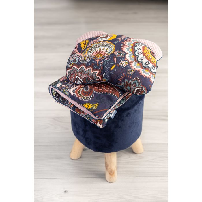 Komplektas kūdikiui "Flowers" pledas 56x76 cm ir pagalvė 36x28 cm 