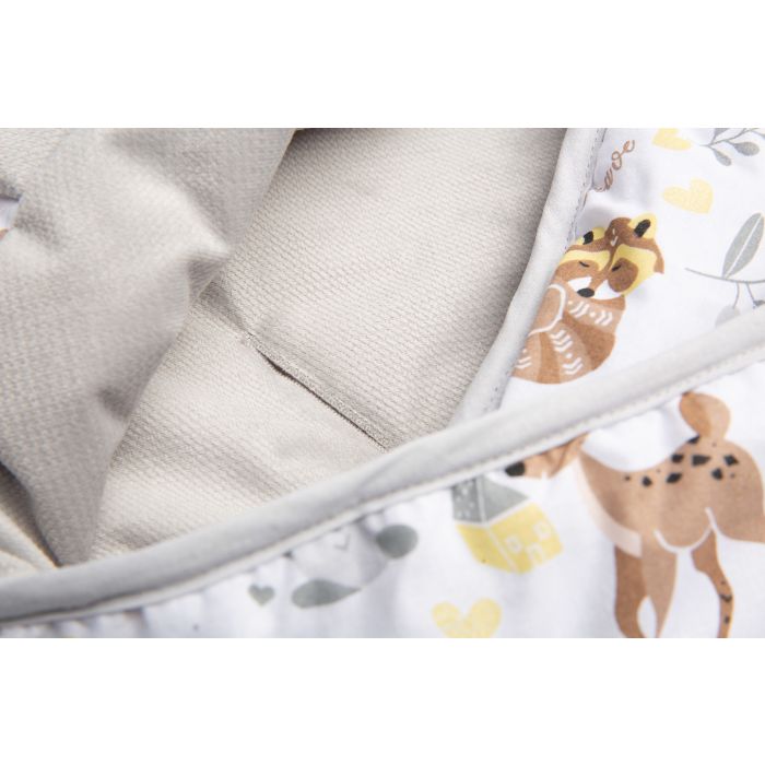 Pledas automobilinei kėdutei "Forest life" 90x90 cm