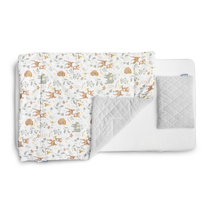 Pledukas su pagalvė kūdikiui  "Forest life" 