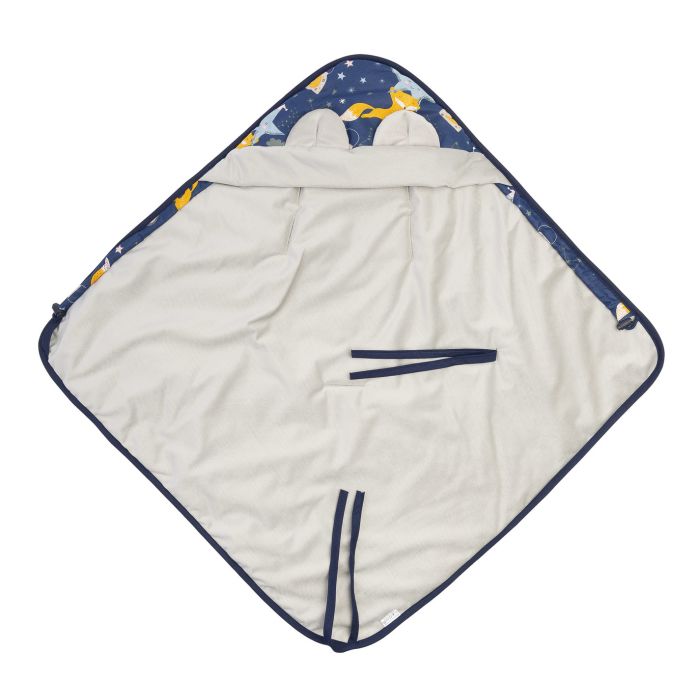 Pledas automobilinei kėdutei "Foxes" 90x90 cm