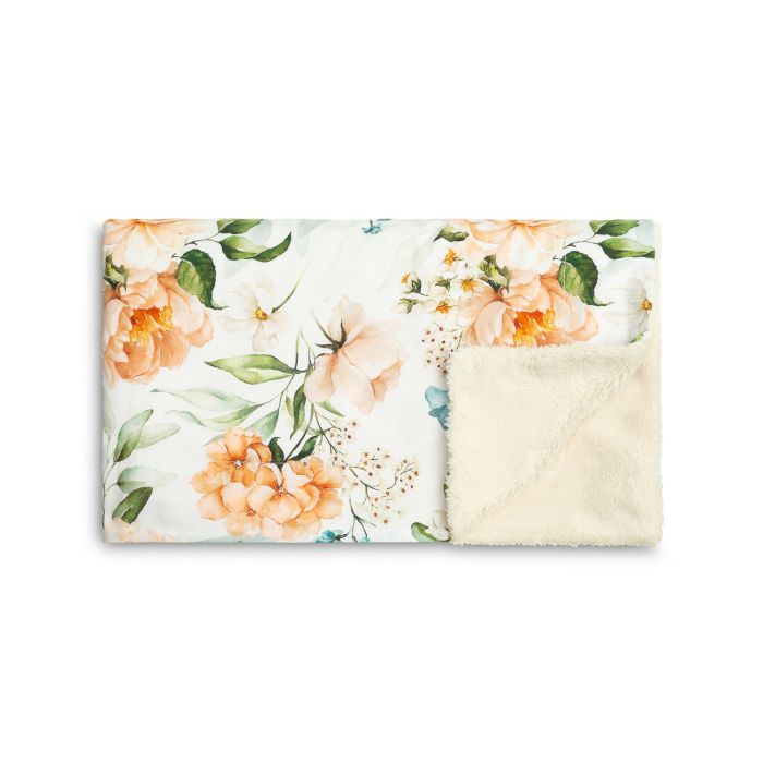 Pledas kūdikiui "Silky" 100x80 cm su Peony raštu