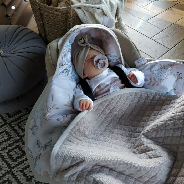 Pledas vokelis automobilinei kėdutei "Forest calm" 