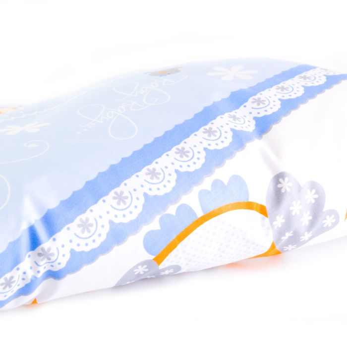 Vežimėlio užvalkalų komplektas "Saldūs sapnai" mėlynos sp.