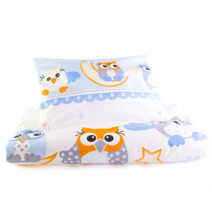 Vežimėlio užvalkalų komplektas "Saldūs sapnai" mėlynos sp.