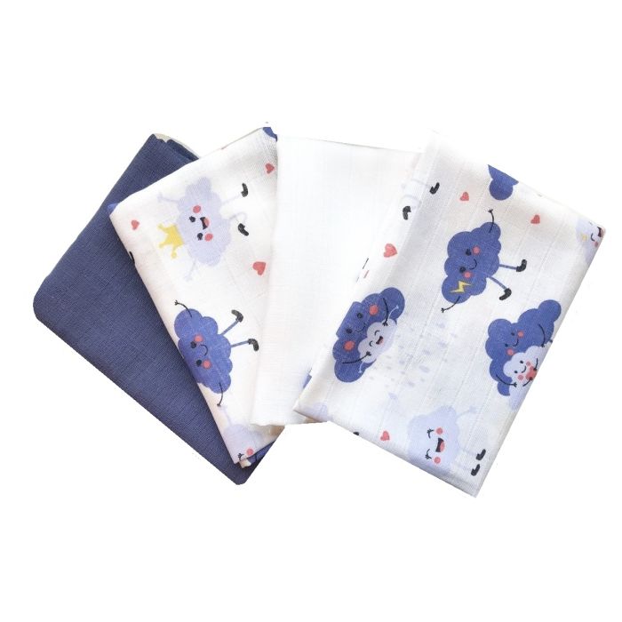 Merliukų rinkinys kūdikiams "Cloud"