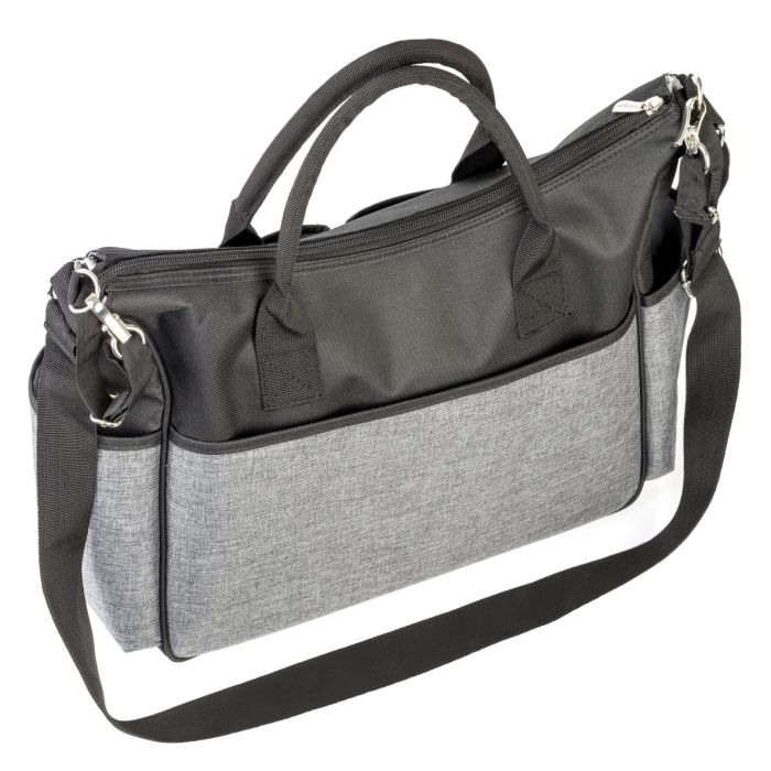 Krepšys - mamos rankinė kūdikio daiktams "City black" 