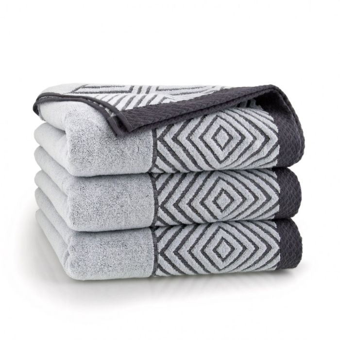 Rankšluostis "Relax" 140x70 cm pilkos spalvos