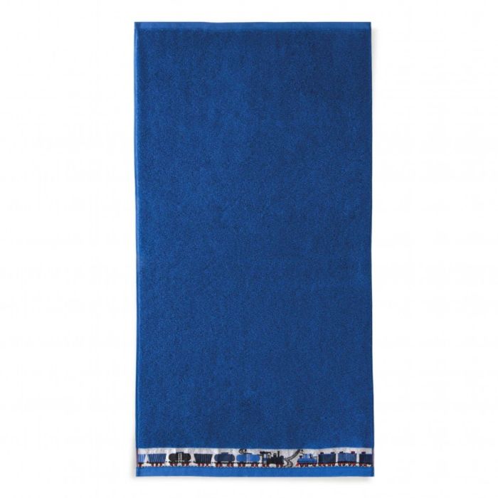 Rankšluostis vaikiškas "TRAINS BLUE" 