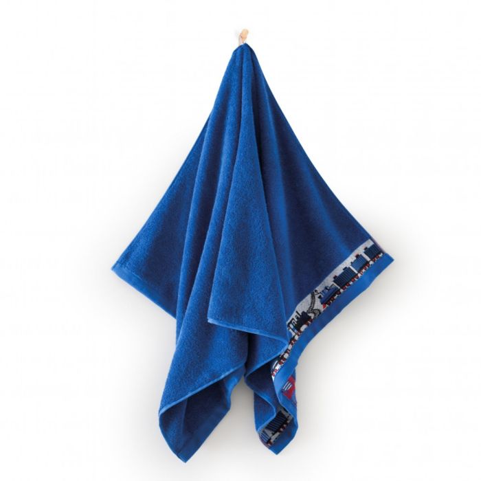 Rankšluostis vaikiškas "TRAINS BLUE" 